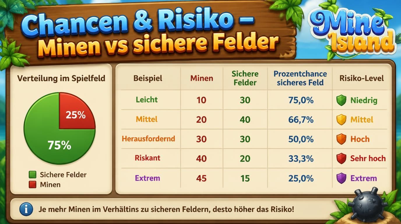 Bild zeigt grafisch berechnete Gewinnchancen mit verschiedenen Einstellungen